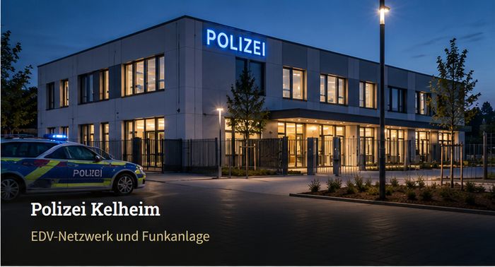 Polizei Kelheim – EDV-Netzwerk und Funkanlage Polizei Kelheim – EDV-Netzwerk und Funkanlage